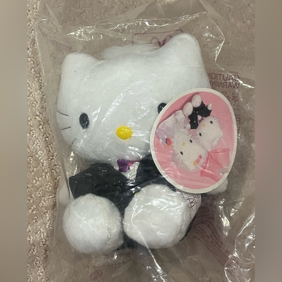 NWT Hello Kitty & Daniel Wedding Vintage Plush Toy Set - Picture 3 of 6